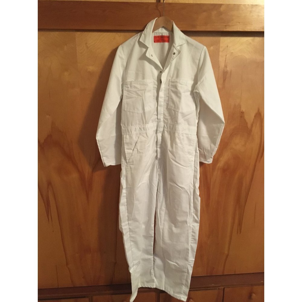 White Mechanic Overalls